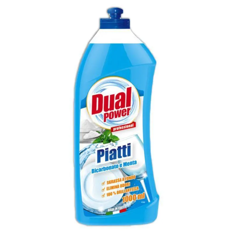Препарат за съдове DUAL POWER 1000мл. MENTA